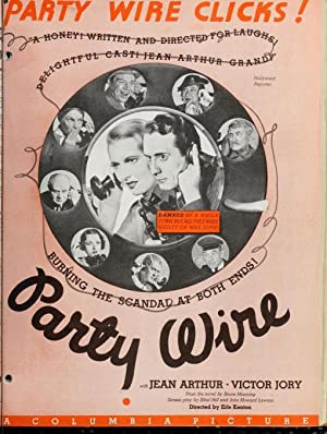 Party Wire (1935) starring Jean Arthur on DVD on DVD